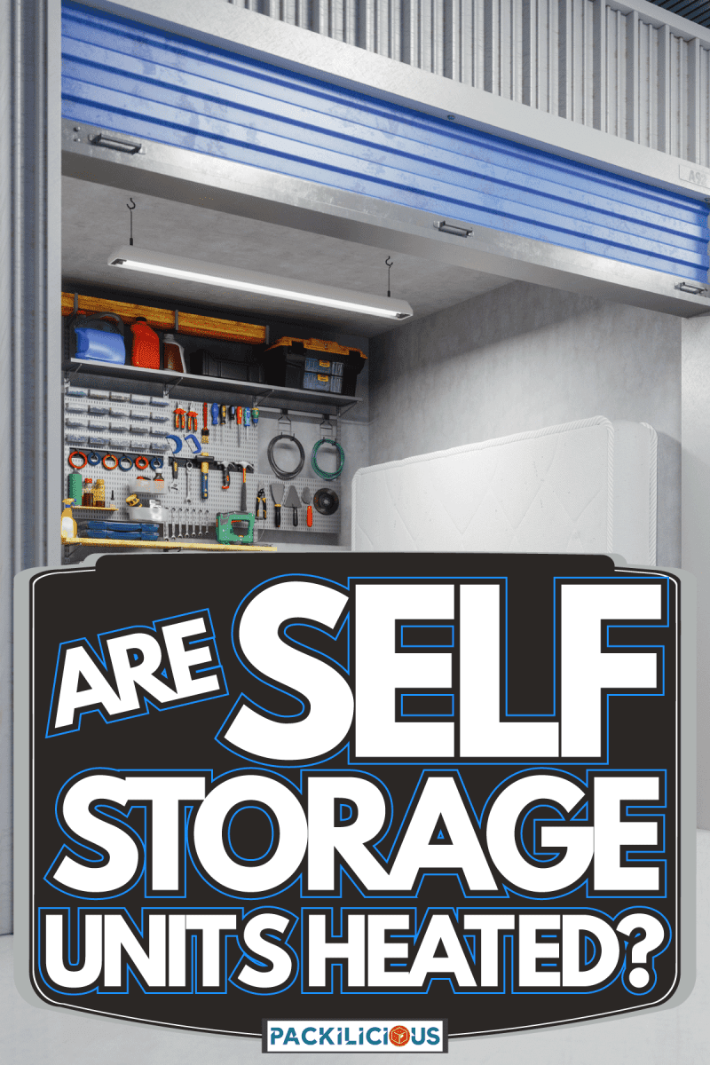 Self Storage Room With Boxes, Are Self Storage Units Heated?