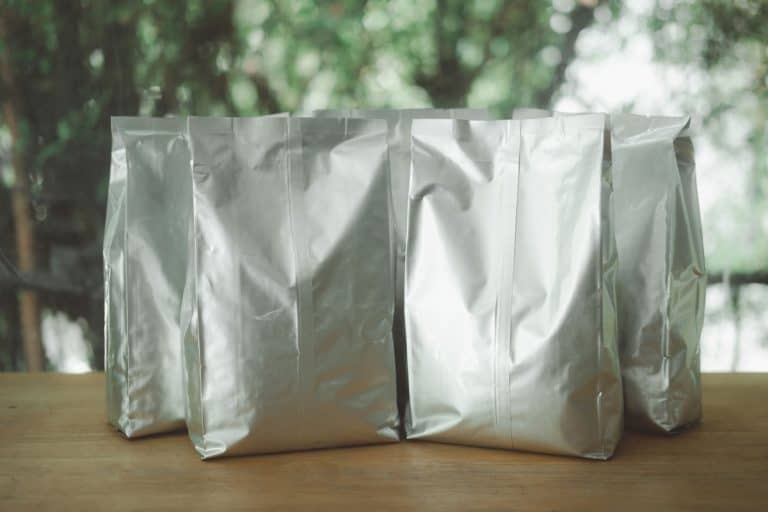 Foil plastic paper bag front, How Thick Should Mylar Bags be For Food Storage?