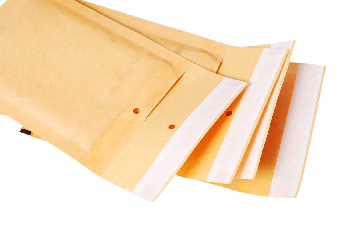 bubble mailers ready for use for mails