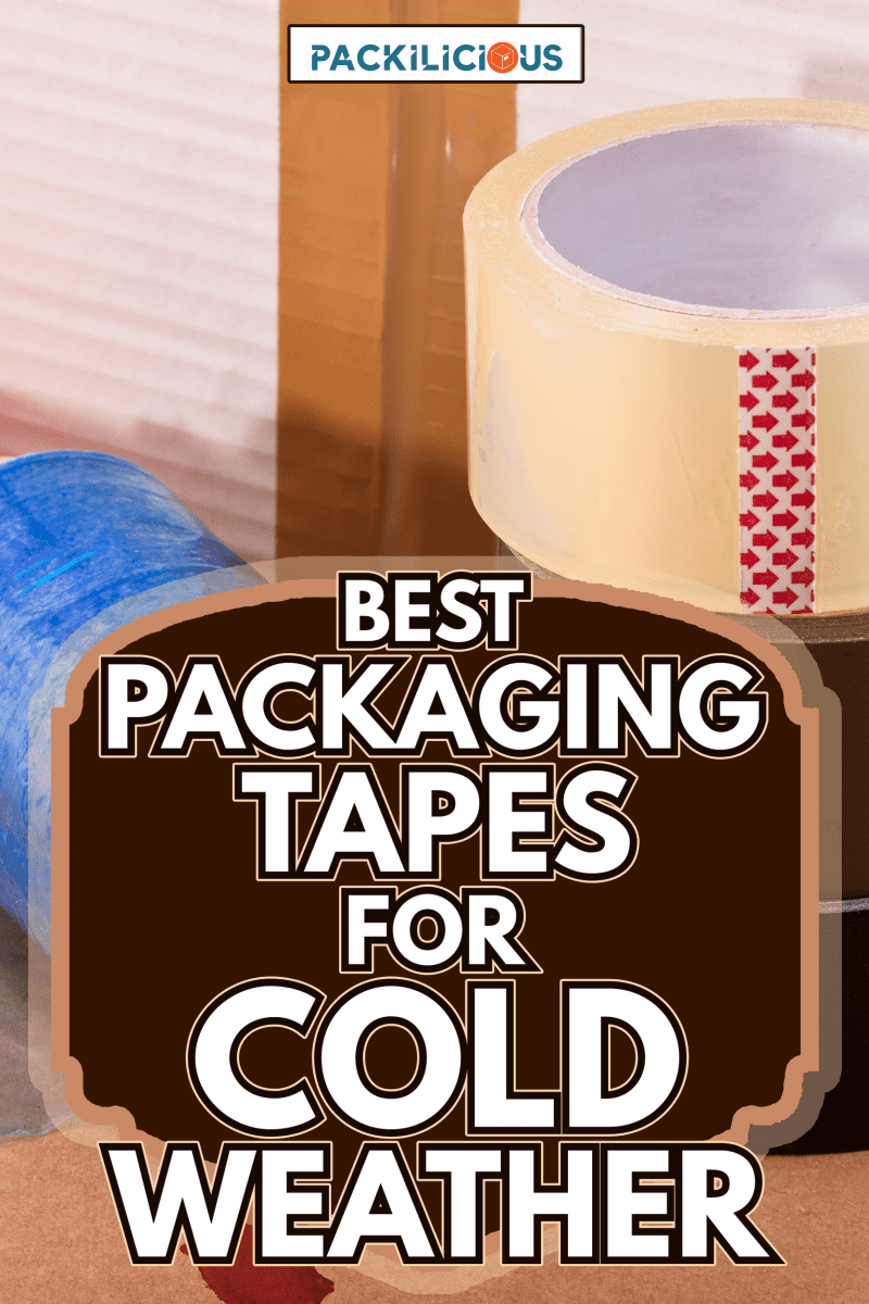 Adhesive tape for packing, nylon and cardboard boxes - Why regular packaging tapes do not stick during cold weather