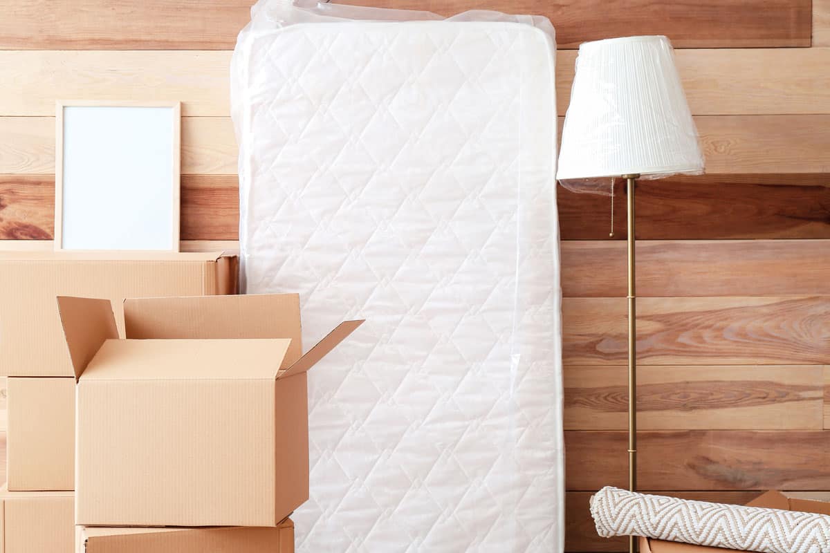 Moving items including your mattress to your new home